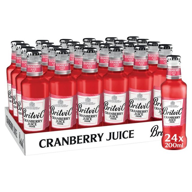 Britvic Cranberry Juice, 24 x 200ml