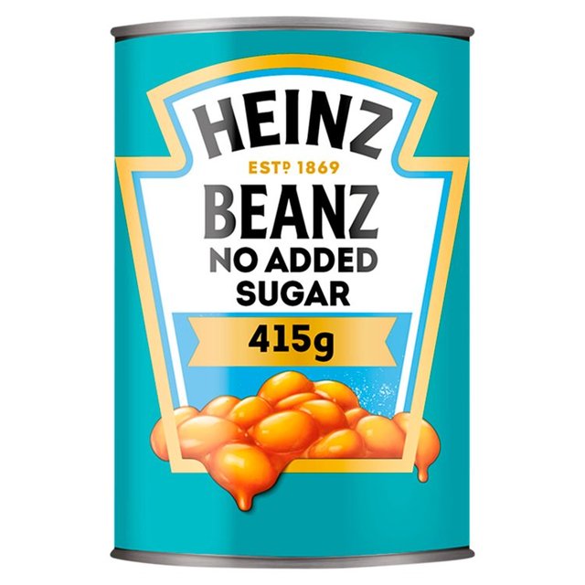 Heinz No Added Sugar Baked Beans, 415g