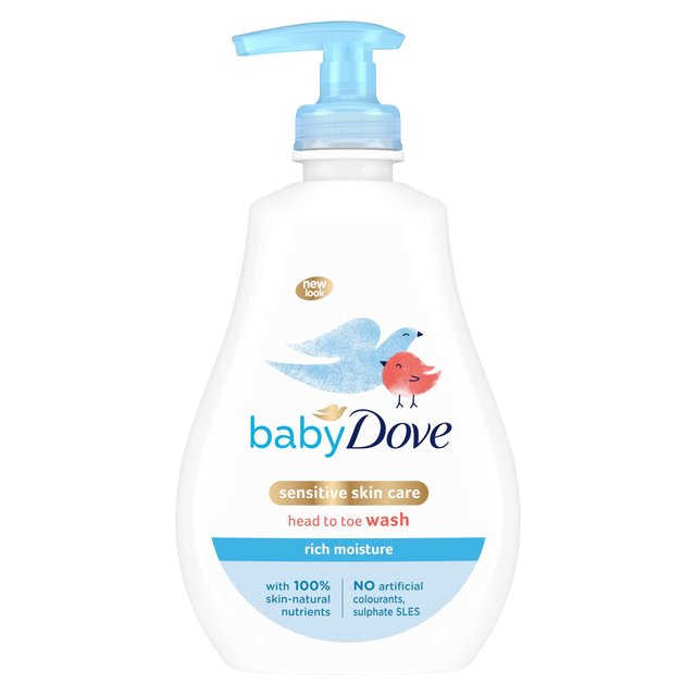 Baby Dove Head To Toe Baby Wash Rich Moisture, 400ml