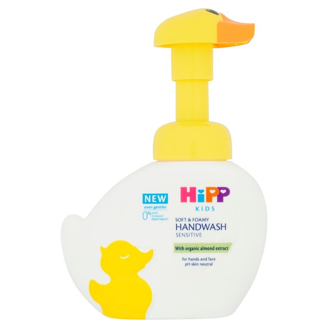 HiPP Kids Soft & Foamy Handwash Duck for Sensitive Skin, 250ml