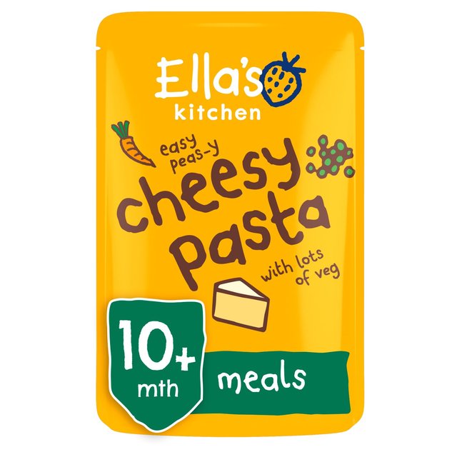 Ella’s Kitchen Cheesy Pasta Baby Food Pouch 10+ Months, 190g