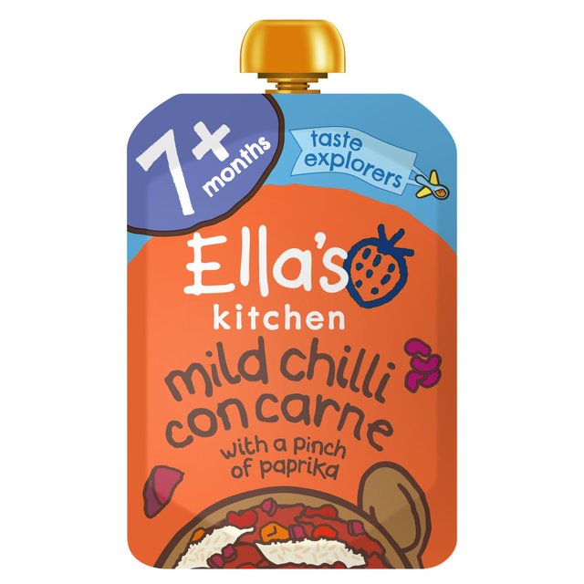 Ella’s Kitchen Chilli Con Carne Baby Food Pouch 7+ Months, 130g