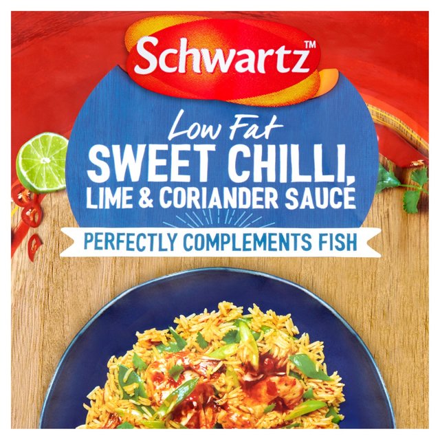 Schwartz Sweet Chilli, Lime & Coriander Sauce for Fish, 300g