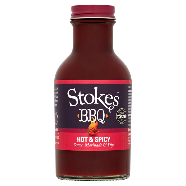 Stokes Hot & Spicy Barbecue Sauce, 315g