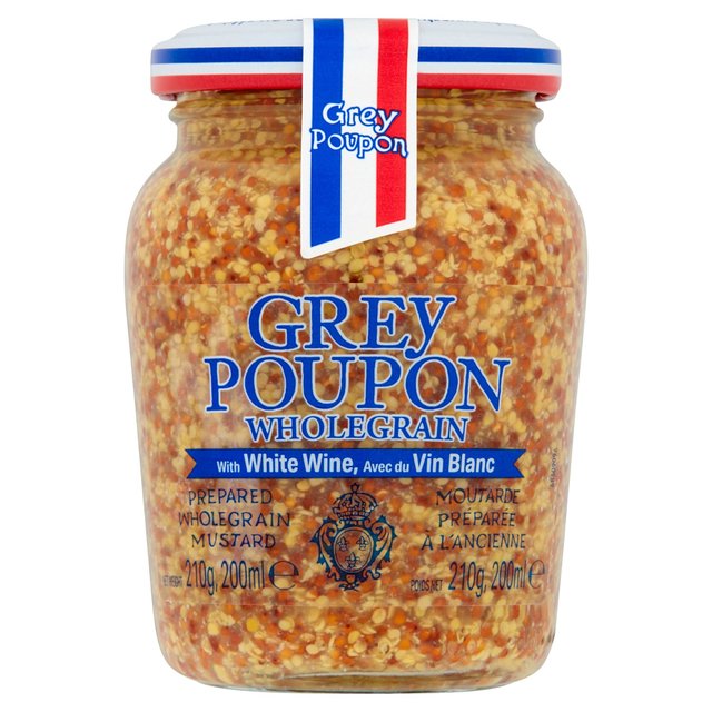 Grey Poupon Wholegrain Mustard, 210g