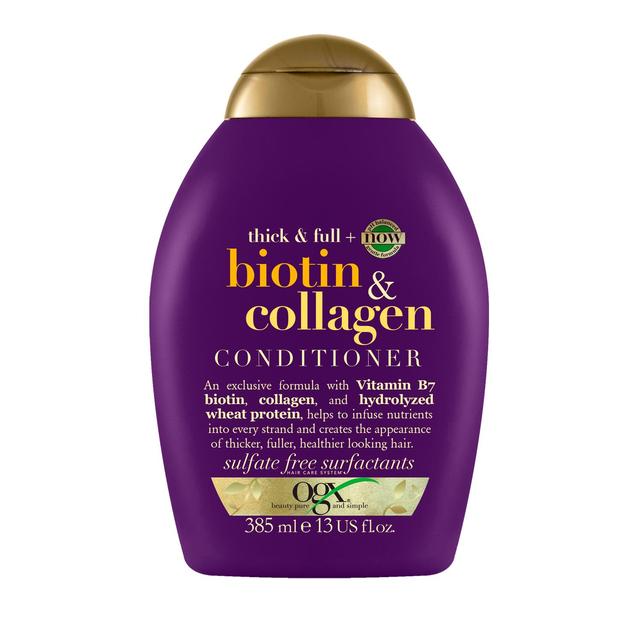 OGX Thick & Full+ Biotin & Collagen pH Balanced Conditioner, 385ml