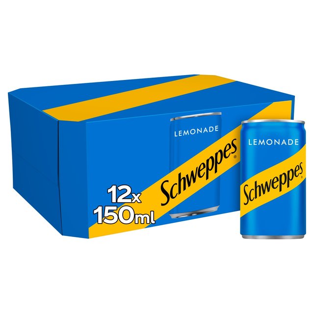 Schweppes Original Lemonade, 12 x 150ml