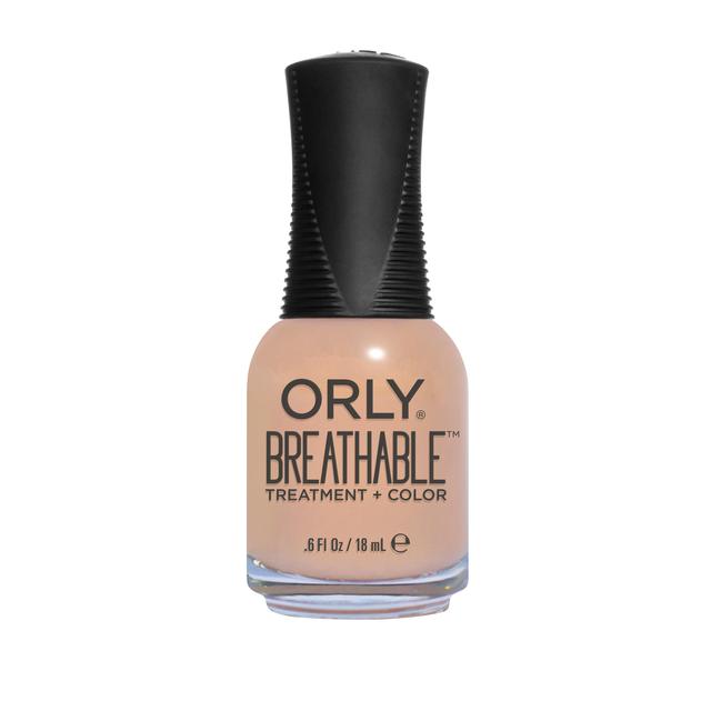 Orly 4 in 1 Breathable Treatment & Colour Nail Polish, Nourishing Nude, 18ml