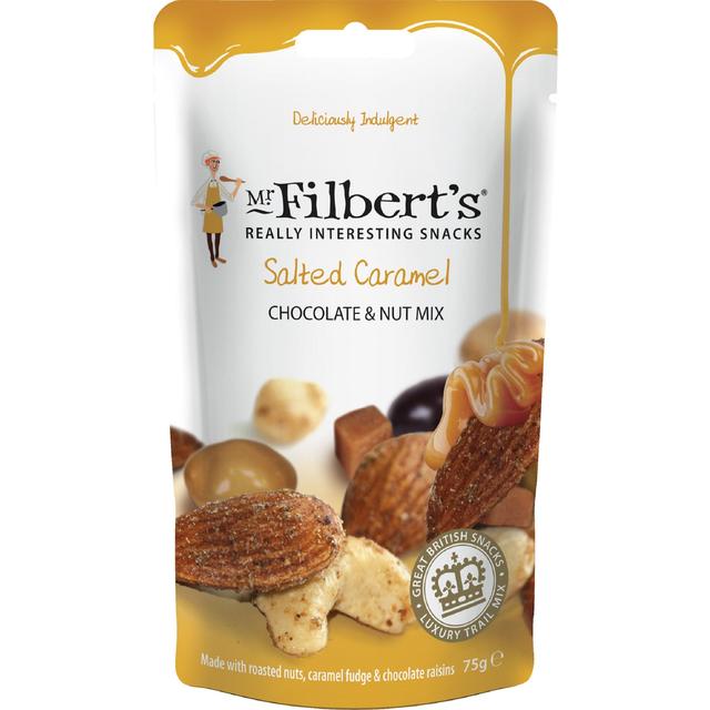 Mr Filbert’s Salted Caramel Chocolate & Nut Mix, 75g
