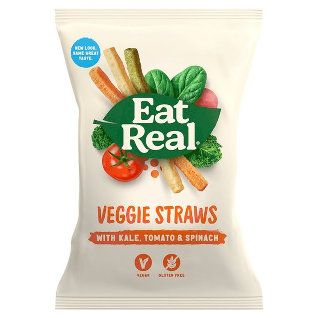 Eat Real Veggie & Kale Straws, 113g