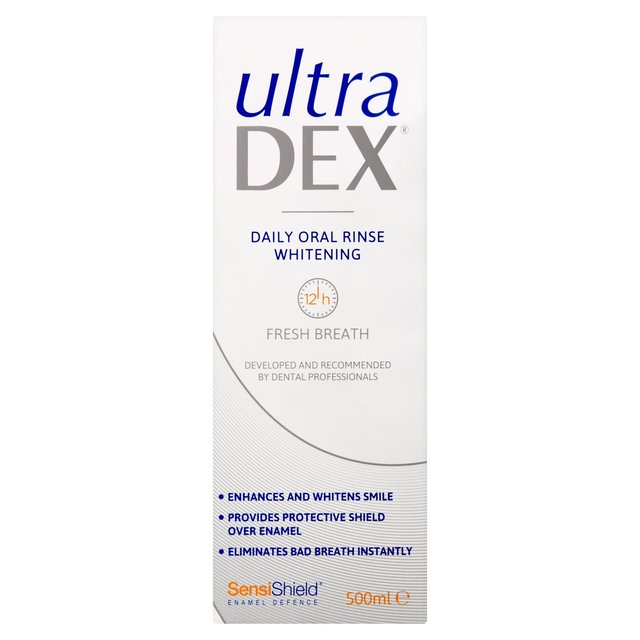 UltraDEX Daily Oral Rinse Whitening, 500ml