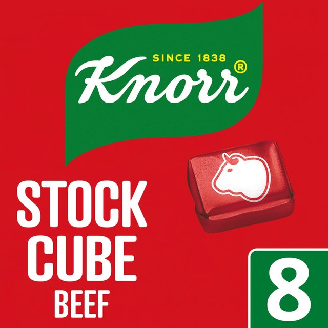 Knorr 8 Beef Stock Cubes, 8 x 10g