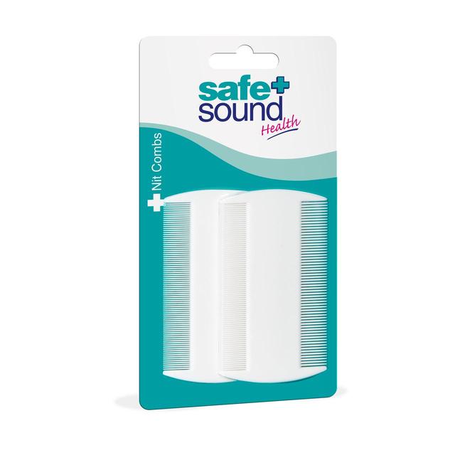 Safe & Sound Nit Combs, 2 per Pack