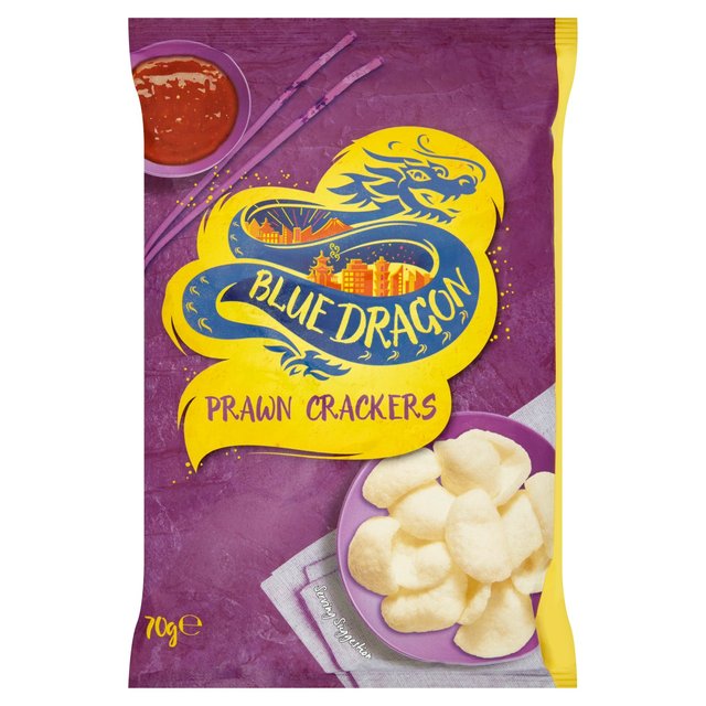 Blue Dragon Prawn Crackers, 70g