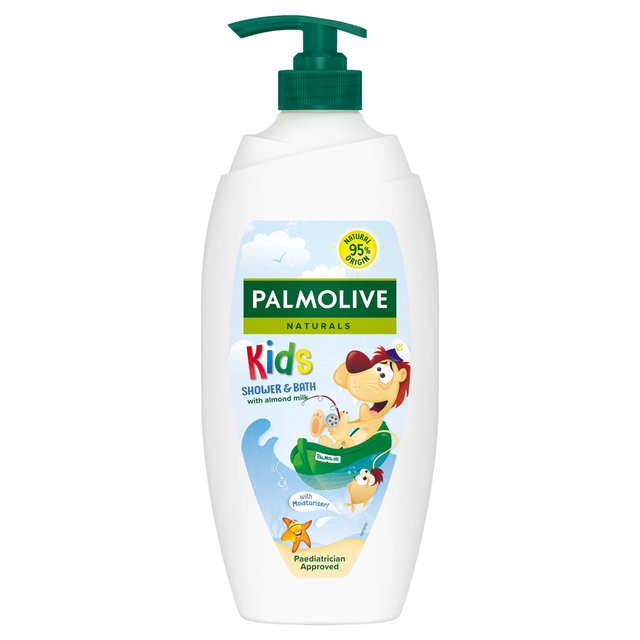 Palmolive Naturals Kids Shower & Bubble Bath Pump, 750ml