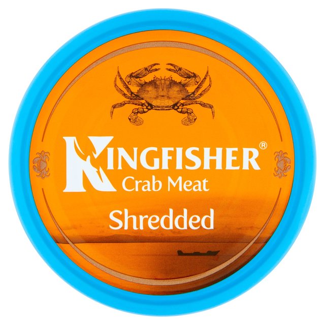 Kingfisher Shredded Crab Meat in Brine, 145g