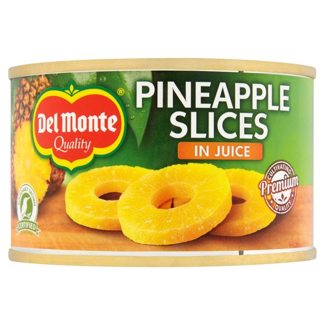 Del Monte Pineapple Slices In Juice, 220g