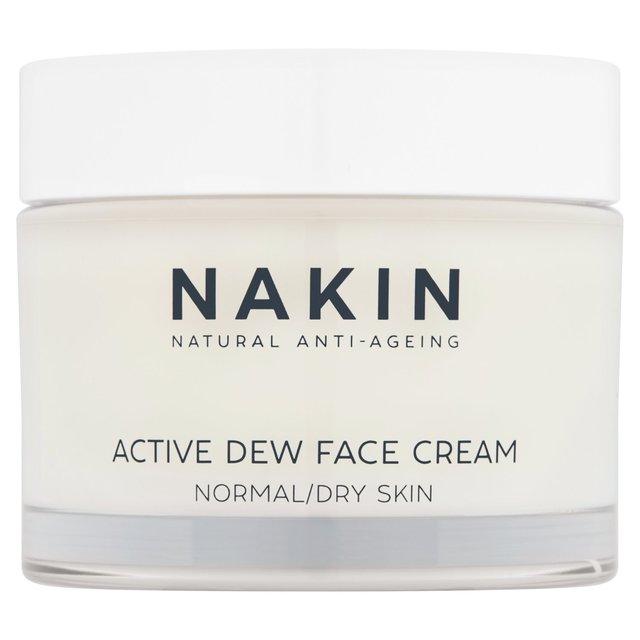 Nakin Natural Anti-Ageing Active Dew Face Cream, 50ml