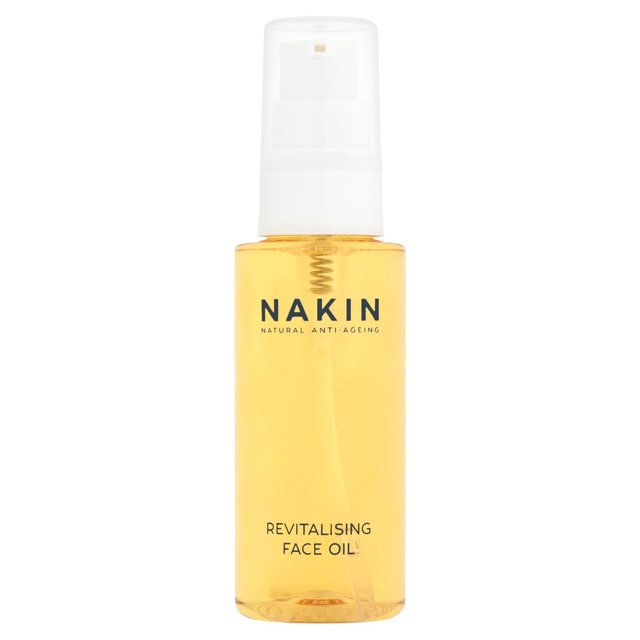 Nakin Natural Anti-Ageing Revitalising Face Oil, 50ml
