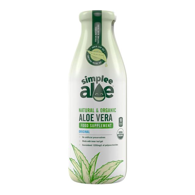 Simplee Aloe Natural & Organic Aloe Vera Juice, 500ml