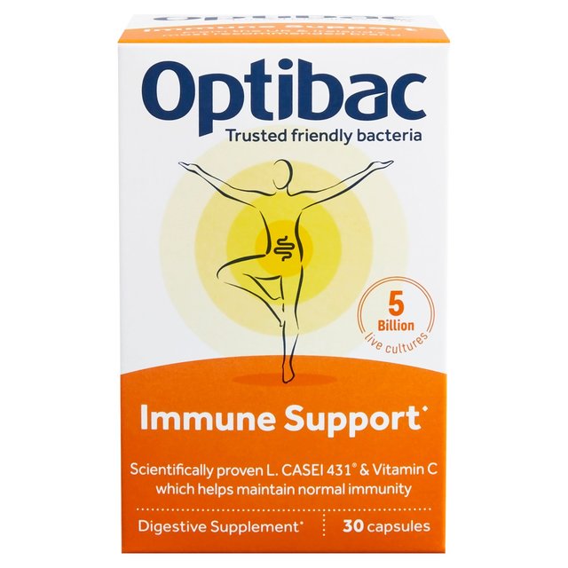Optibac Probiotics Immune Support 30 Capsules, 30 Per Pack