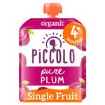 Piccolo Pure Plum Organic Pouch, 4 mths+
