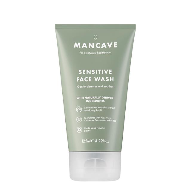 ManCave Sensitive Facewash, 125ml