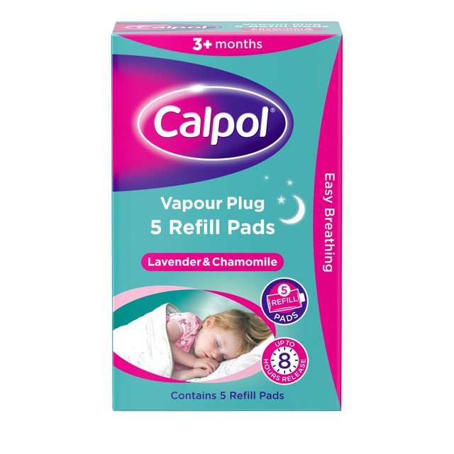 Calpol Vapour Plug Refill Pads, 5 Per Pack