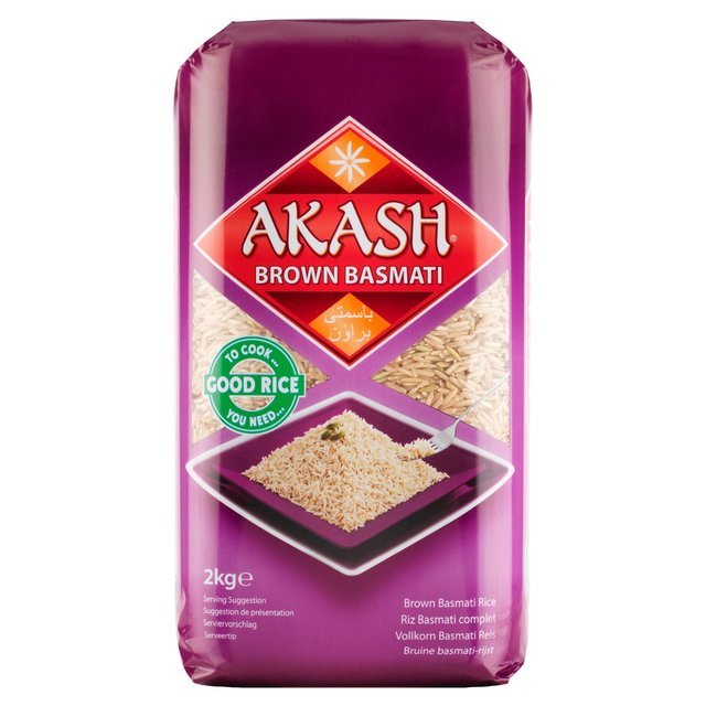 Akash Brown Basmati Rice, 2kg
