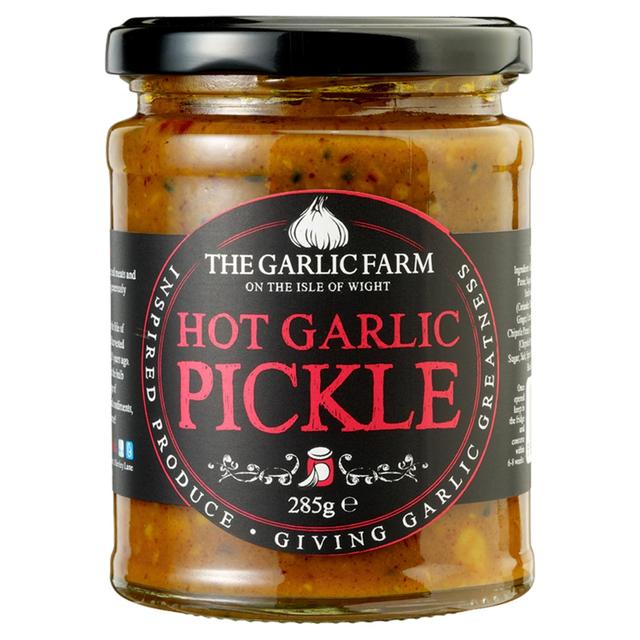 The Garlic Farm Hot Garlic Pickle, 282g