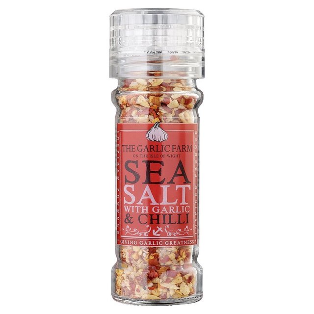 The Garlic Farm Sea Salt With Chilli, 60g