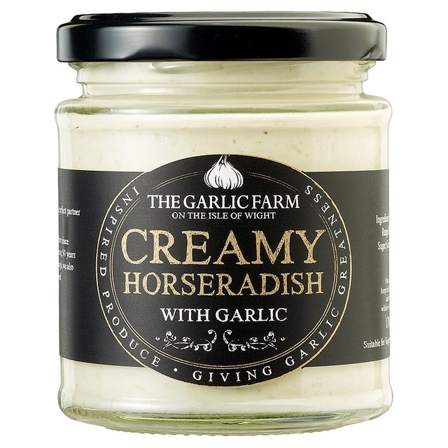 The Garlic Farm Creamed Horseradish, 170g