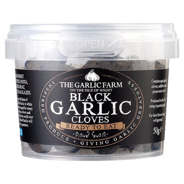 The Garlic Farm Black Garlic Cloves, 50g