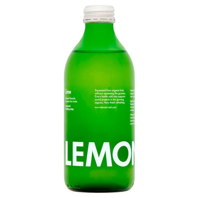 LemonAid Fairtrade Organic Lime, 330ml