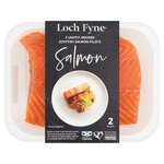 Loch Fyne 2 Lightly Smoked Scottish Salmon Fillets
