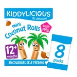 Kiddylicious Mini Coconut Rolls Dairy Free