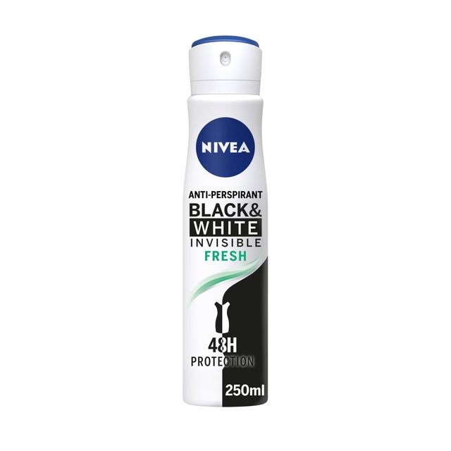 Nivea Anti-Perspirant Deodorant Spray Black & White Fresh, 250ml