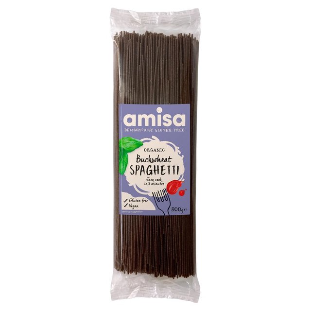 Amisa Organic Gluten Free Buckwheat Spaghetti, 500g