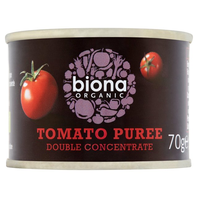 Biona Organic Tomato Puree Double Concentrate, 70g