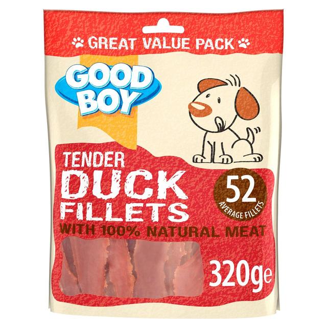 Good Boy Tender Duck Fillets Dog Treats, 320g