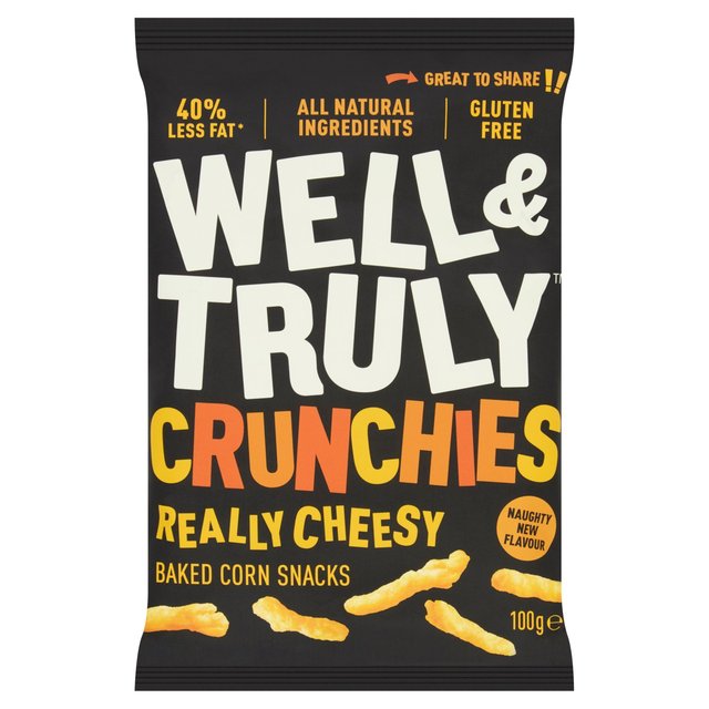 Well & Truly Crunchy Cheese Sticks, 100g