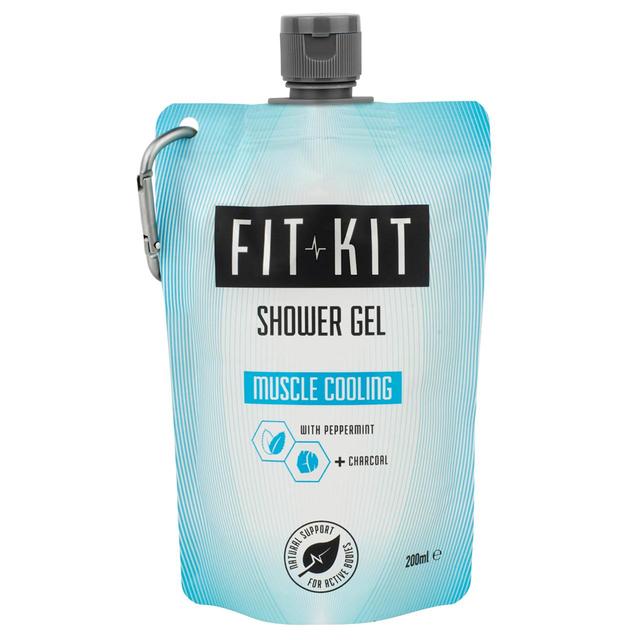 Fit Kit Muscle Cooling Shower Gel, 200ml