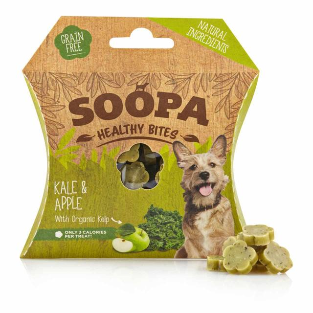 Soopa Kale & Apple Healthy Dog Treat Bites, 50g