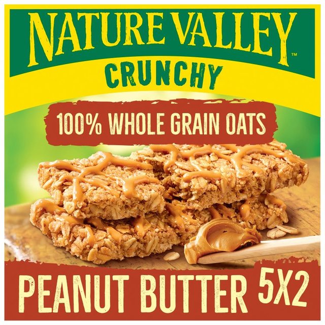 Nature Valley Crunchy Peanut Butter Cereal Bars, 5 x 42g