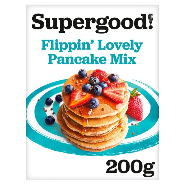 Supergood! Bakery Gluten Free & Vegan Flippin Lovely Pancake Mix, 200g