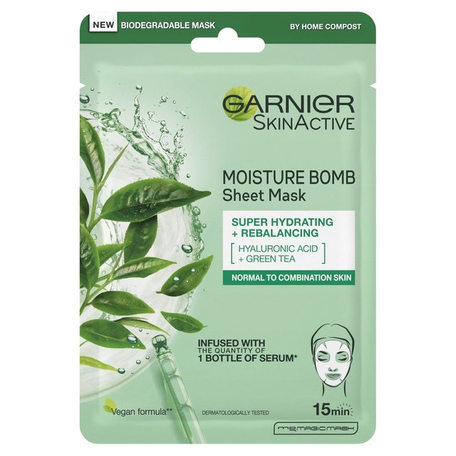 Garnier Moisture Bomb Tissue Mask Green Tea