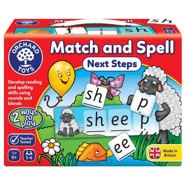 Orchard Toys Match & Spell Next Steps, 5Years+, 5 Years