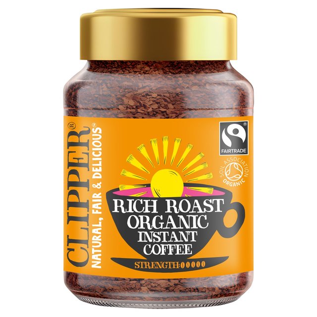 Clipper Fairtrade Organic Instant Papua New Guinea Coffee, 100g