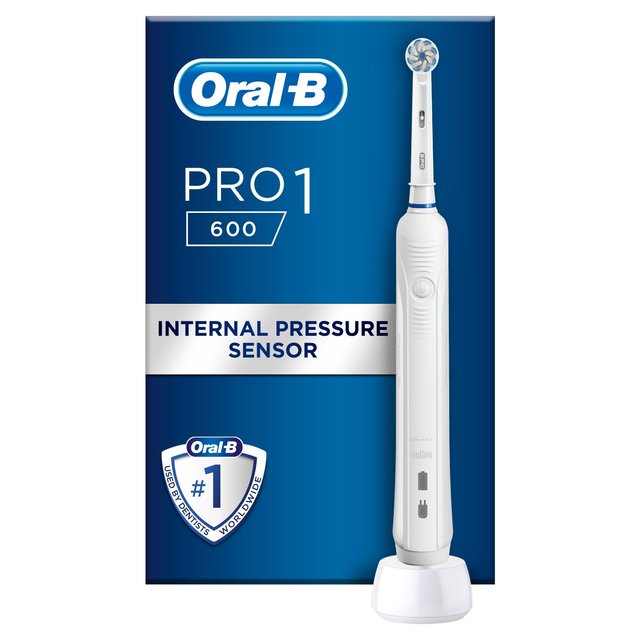 Oral-B Pro 600 Sensi Ultrathin Electric Rechargeable Toothbrush, One Size