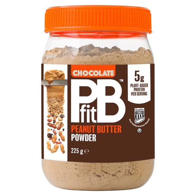 PB Fit PBfit Chocolate Peanut Butter Powder, 88% Less Fat and High Protein, 20ml